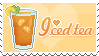ice tea love stamp