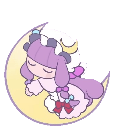 chibi Patchouli Knowledge sleeping